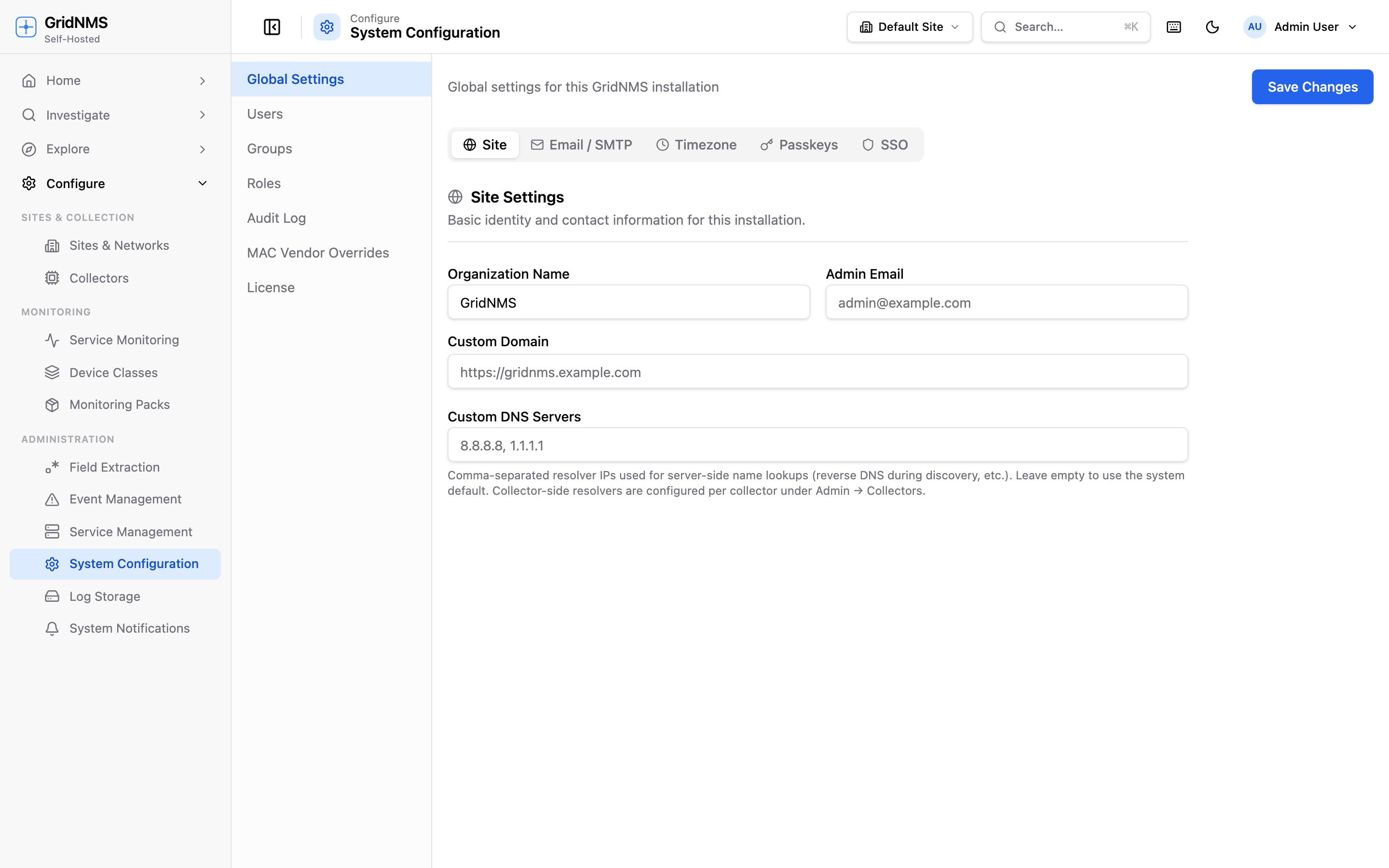 Notification endpoints